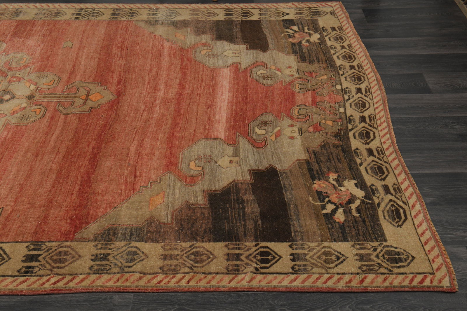 8x13 OVERSIZED ANTIQUE CARPET - 5