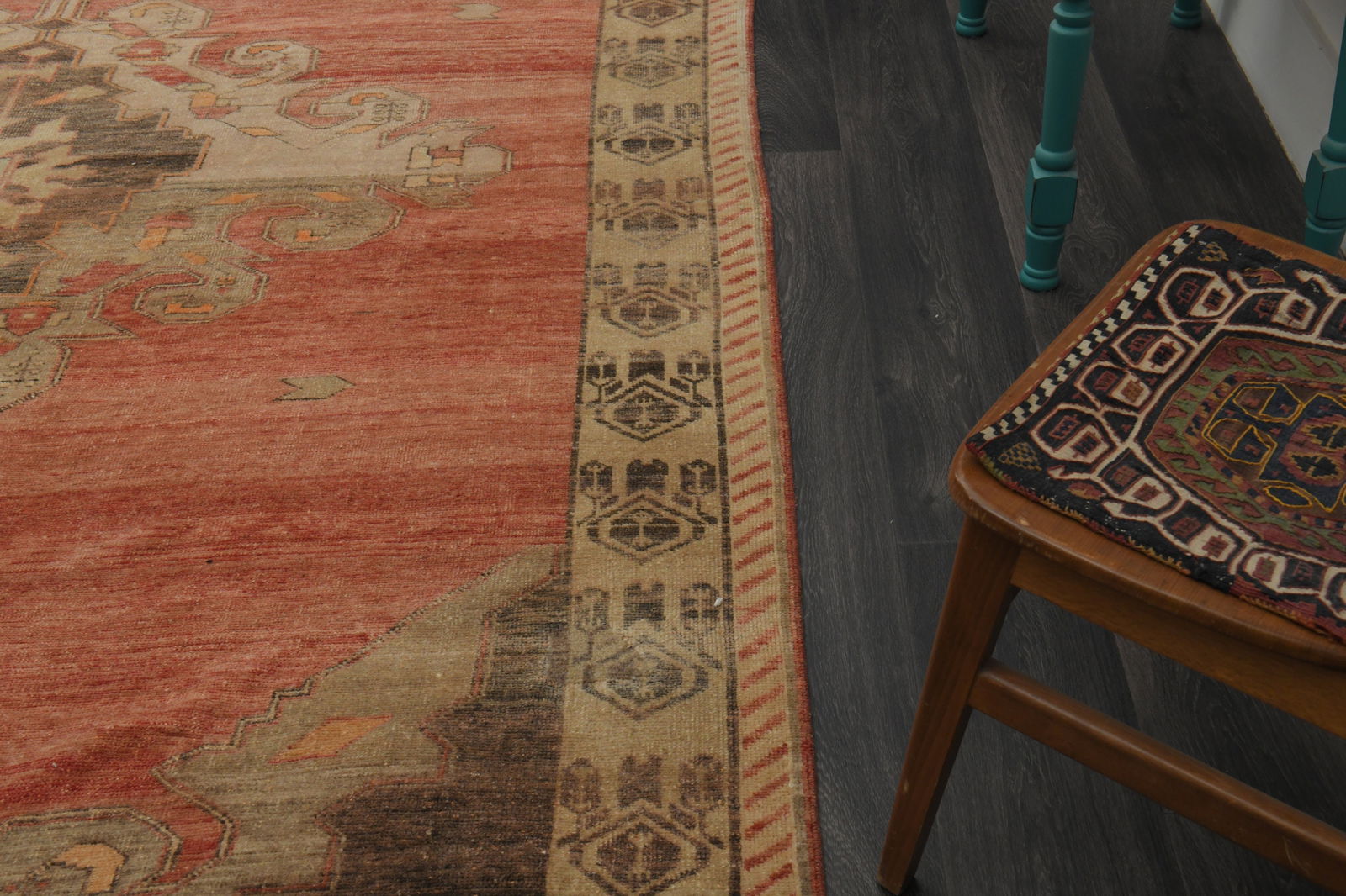 8x13 OVERSIZED ANTIQUE CARPET - 6