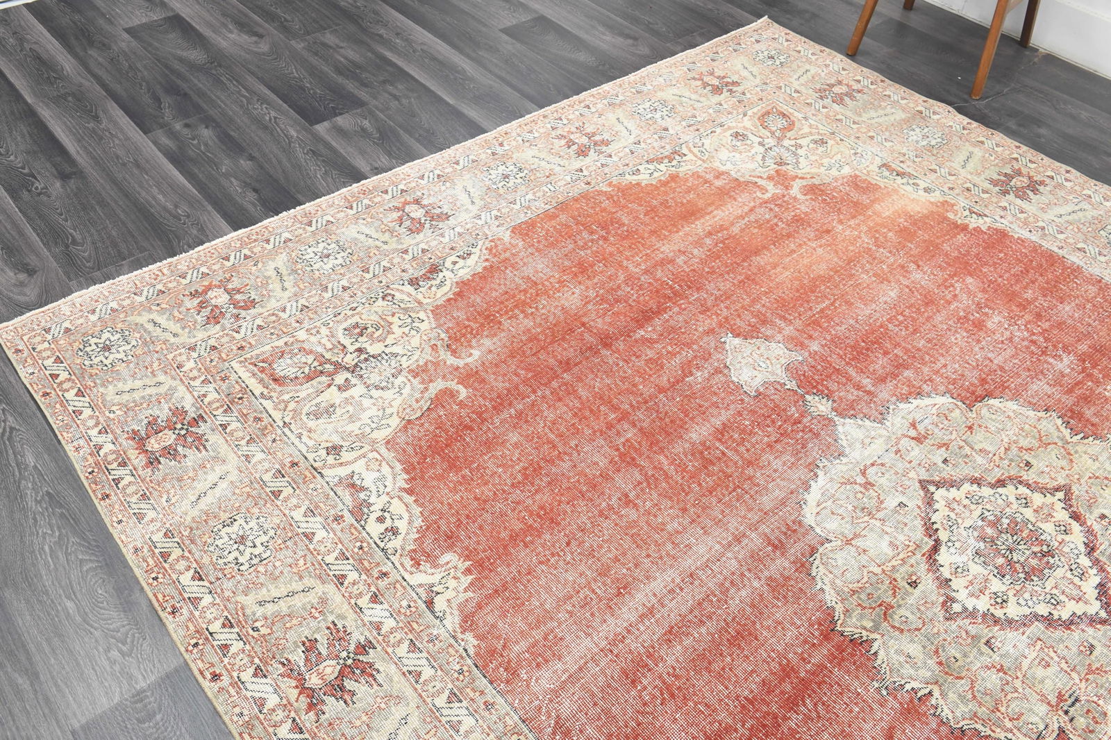 8.6x11.5 ft, ORANGE BEIGE TURKISH - 5
