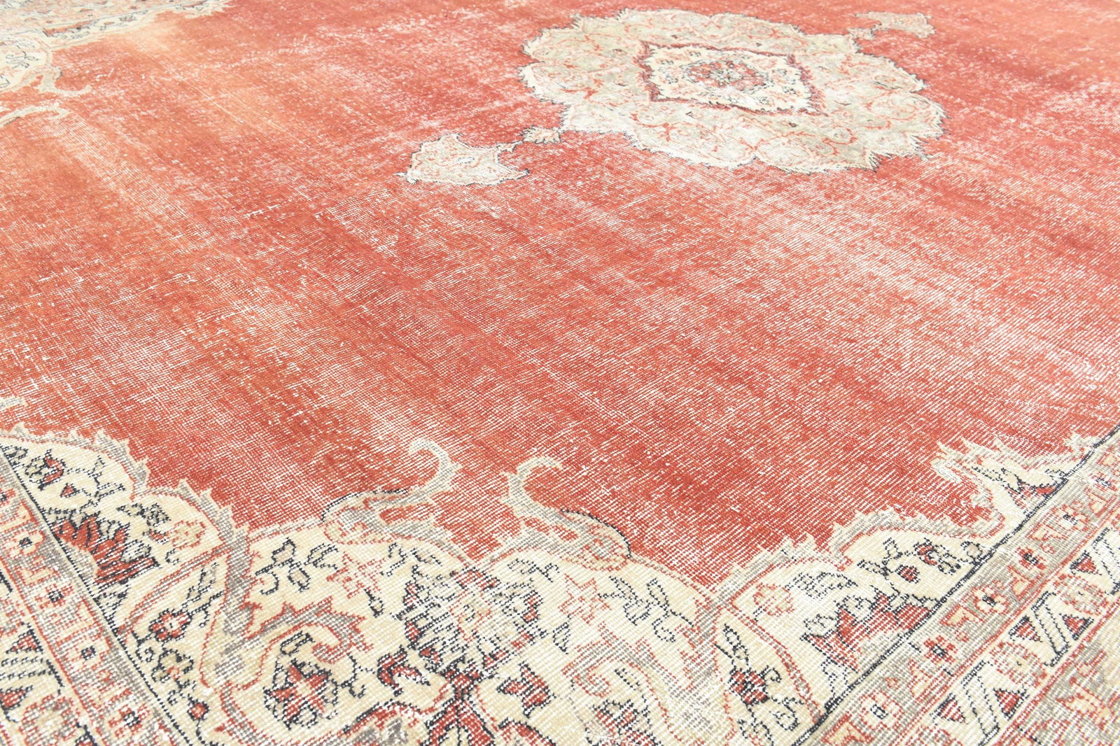 8.6x11.5 ft, ORANGE BEIGE TURKISH - 9