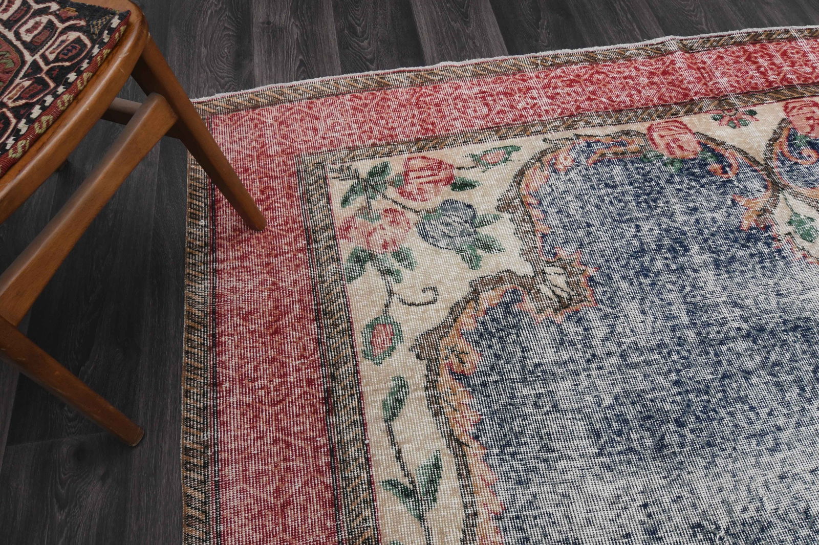 7.5x10.8 ft, VINTAGE RUG, TURKISH - 6