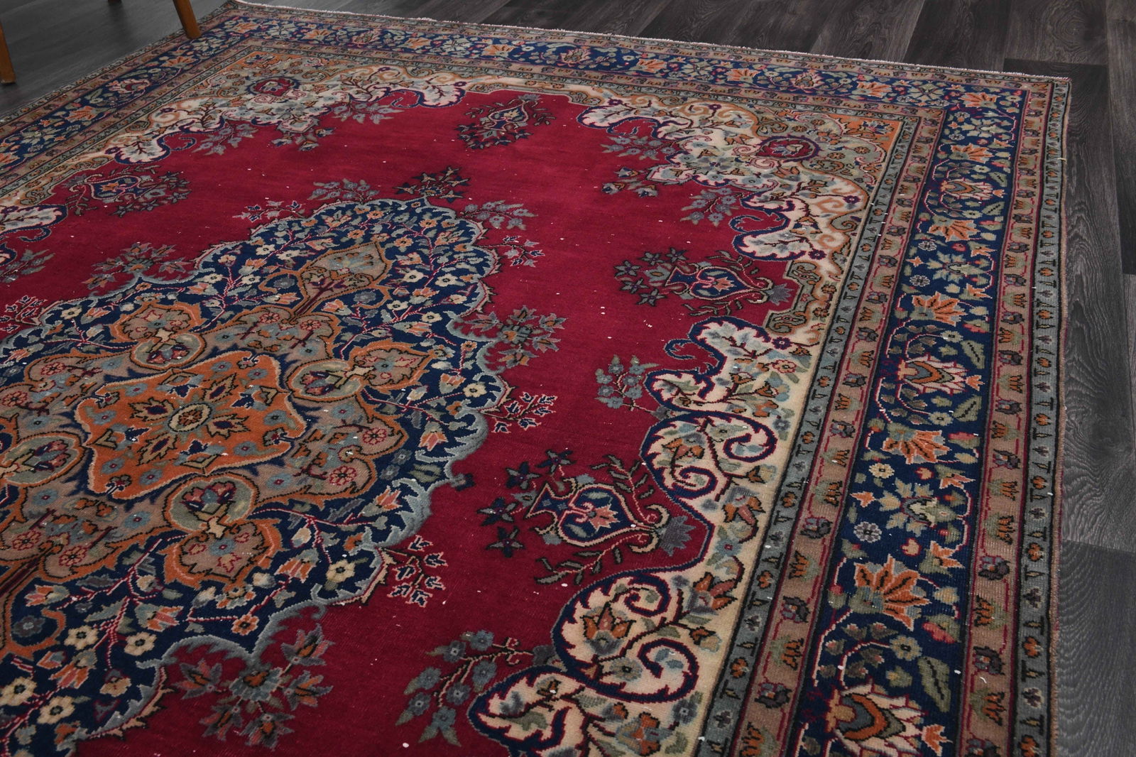 7x10 ft, Vintage Rug, Turkish Rug - 3