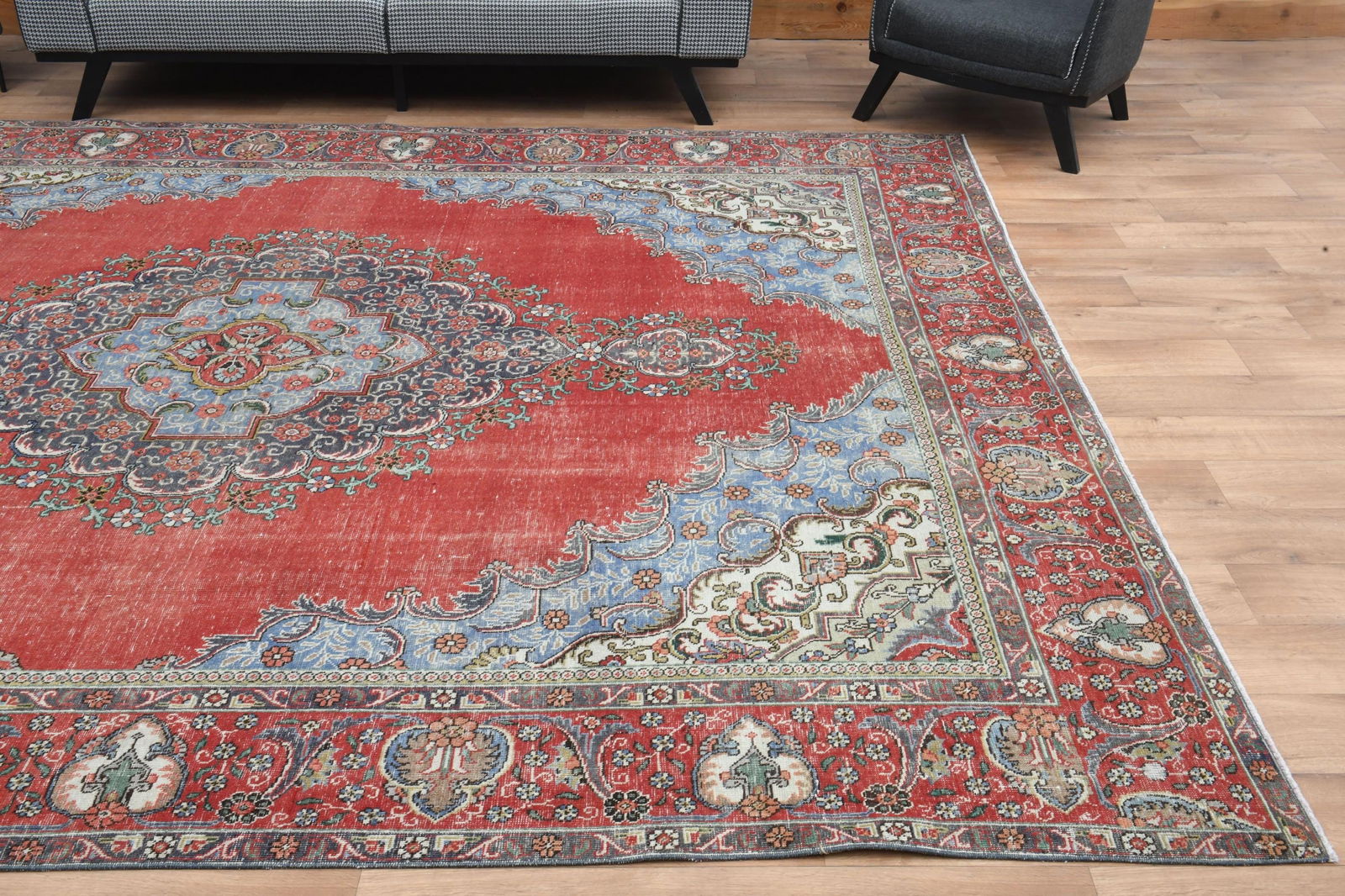 9'5x12'6 ft, LUXURY DECOR, Persian Area Rug - 4