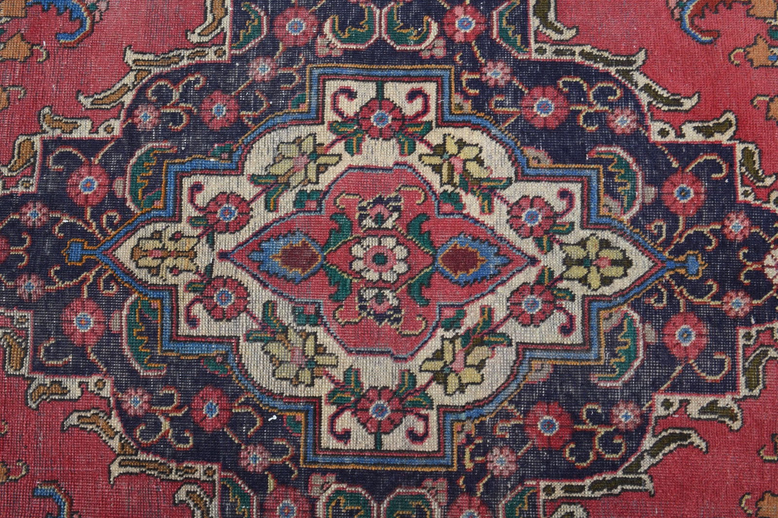7.9x11.2 ft, COLORFUL, Persian Vintage Rug - 3