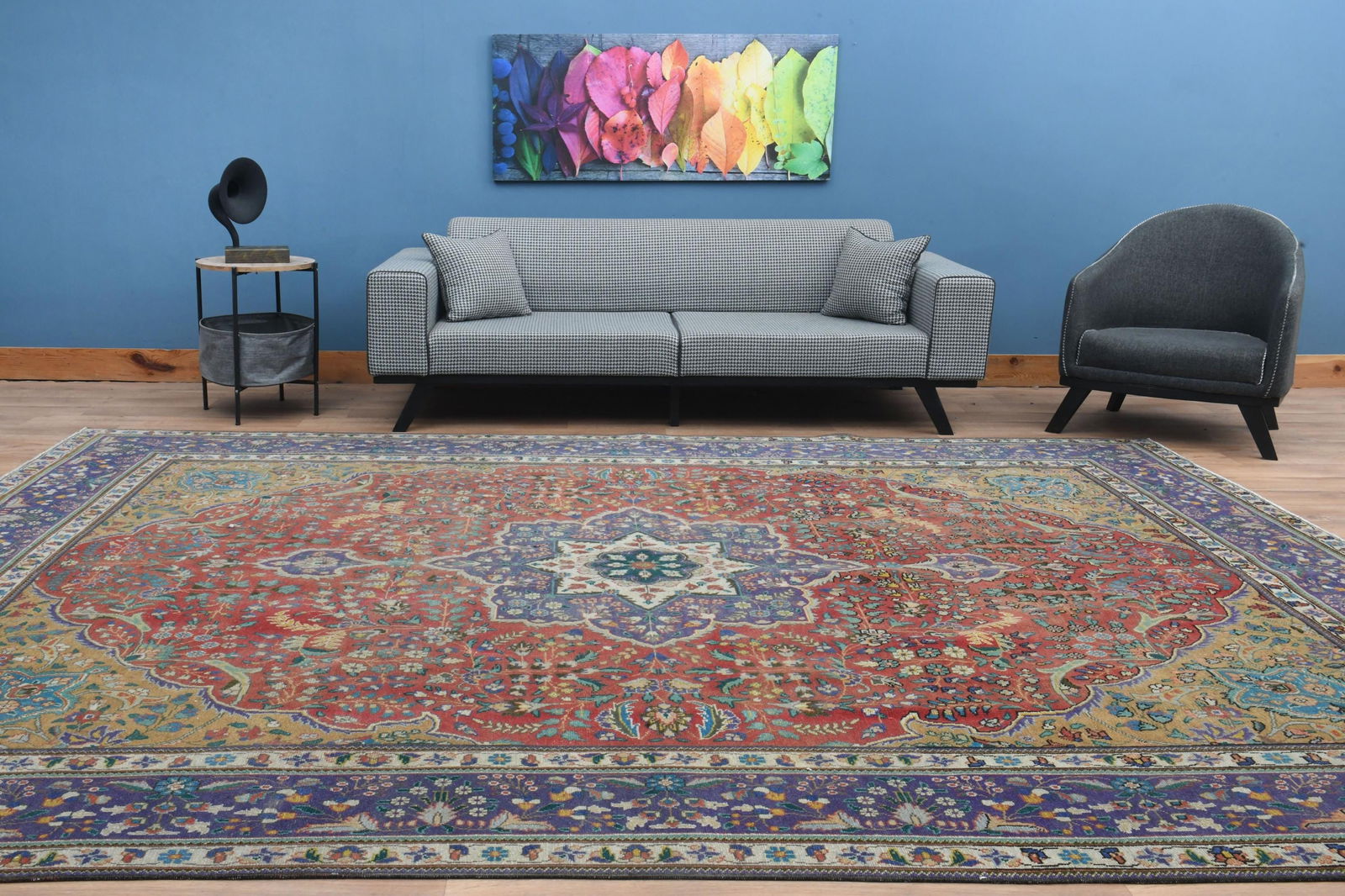 9.6x12.6 ft, LUXURY PERSIAN RUG - 2