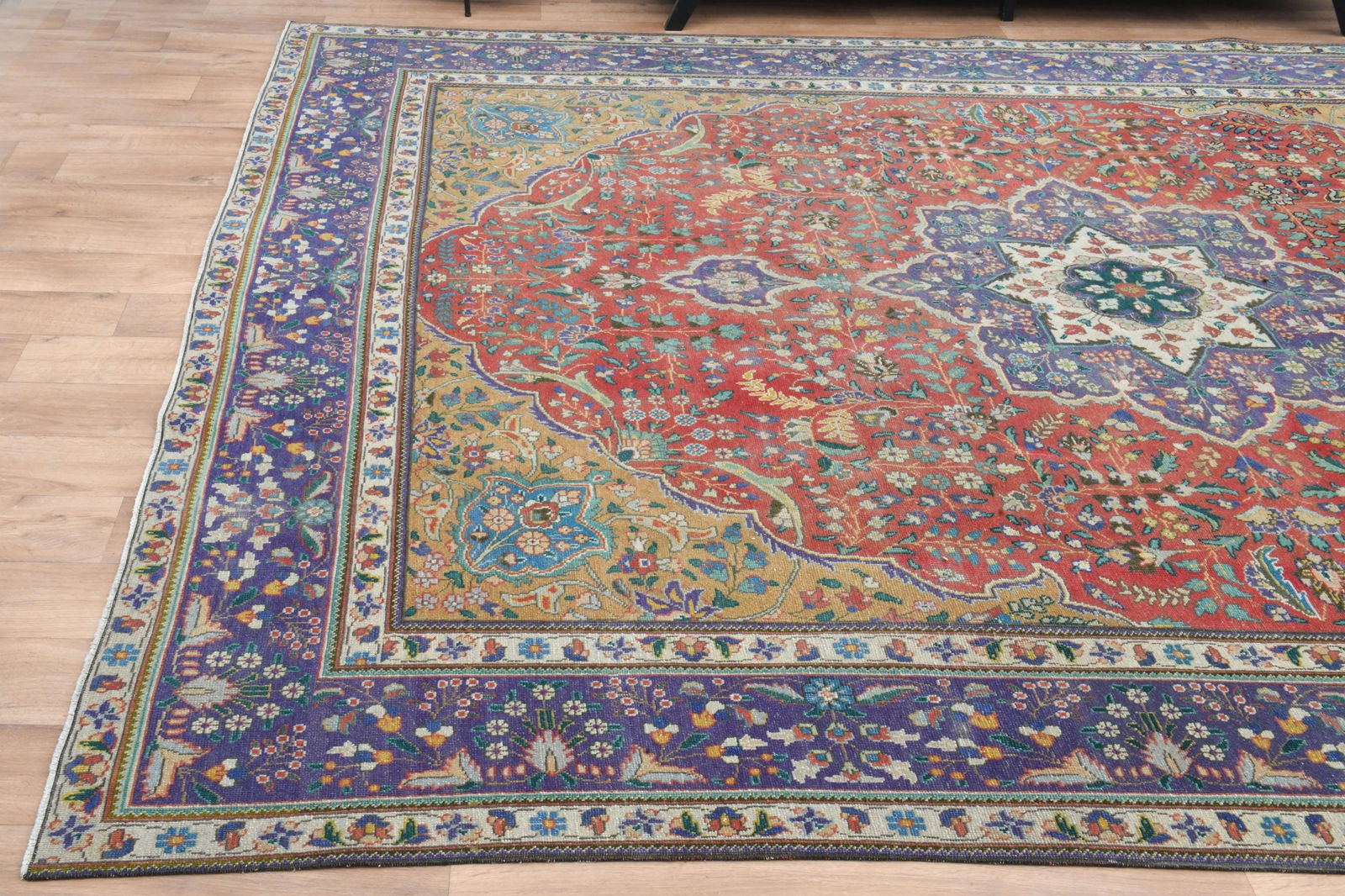 9.6x12.6 ft, LUXURY PERSIAN RUG - 3