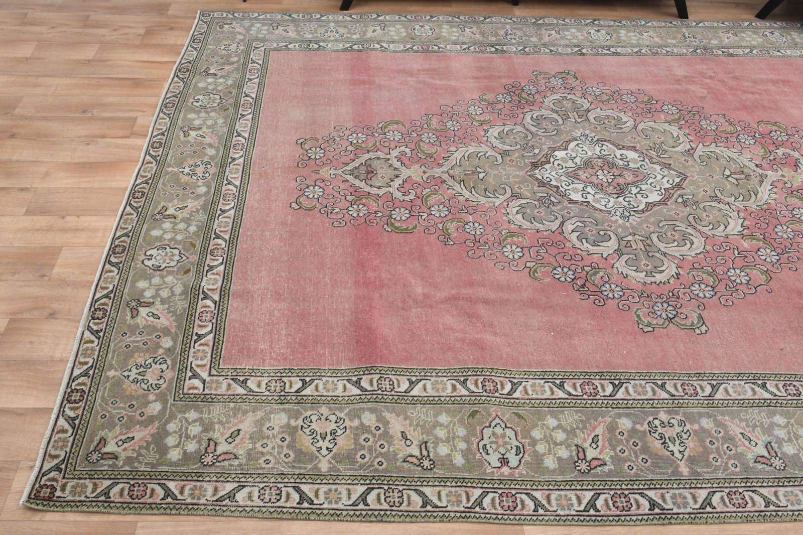 9'5x12'9 ft, SPRING DECOR, Vintage Persian Rug - 3