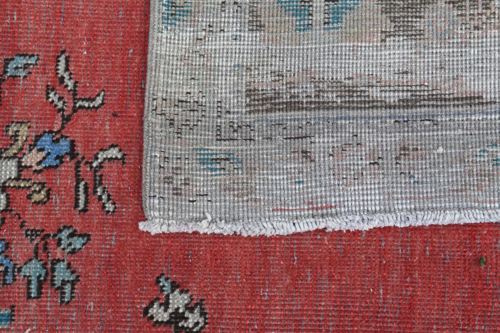 9x12 Red Vintage Rug - 2