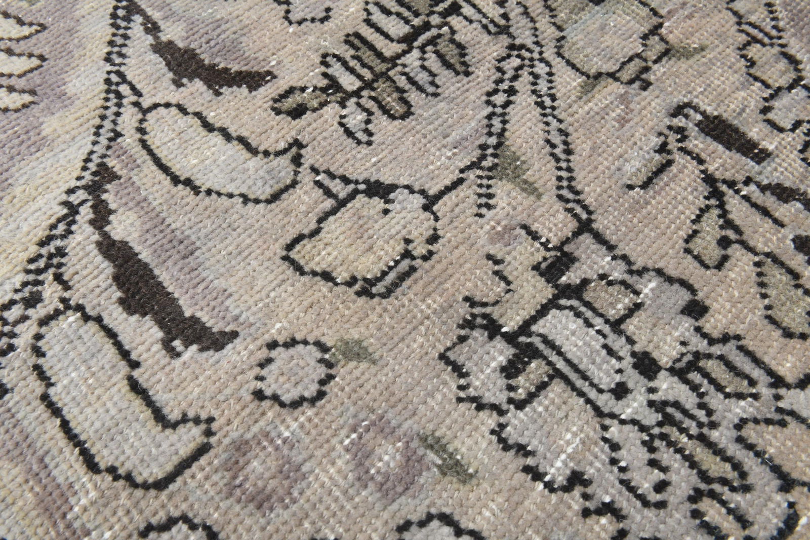 8x11'5 ft, PERSIAN MINIMALIST RUG - 6