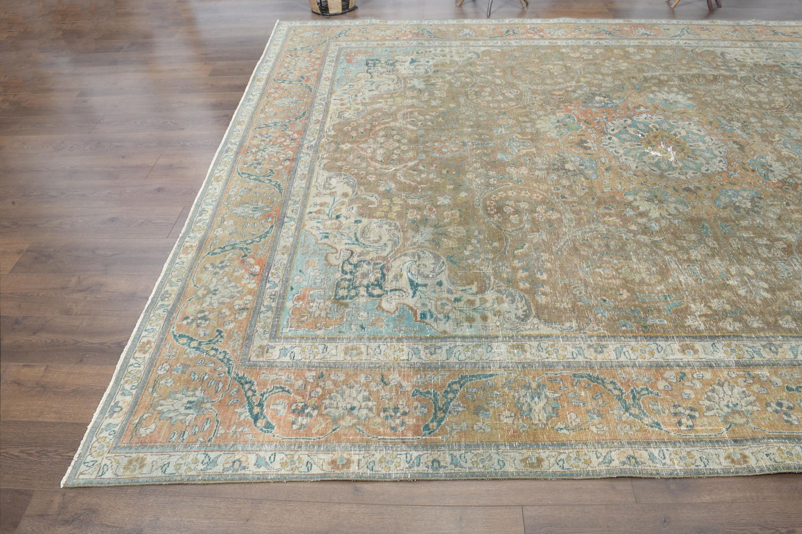 9'7x12'5 ft, PERSIAN MINIMALIST RUG - 2