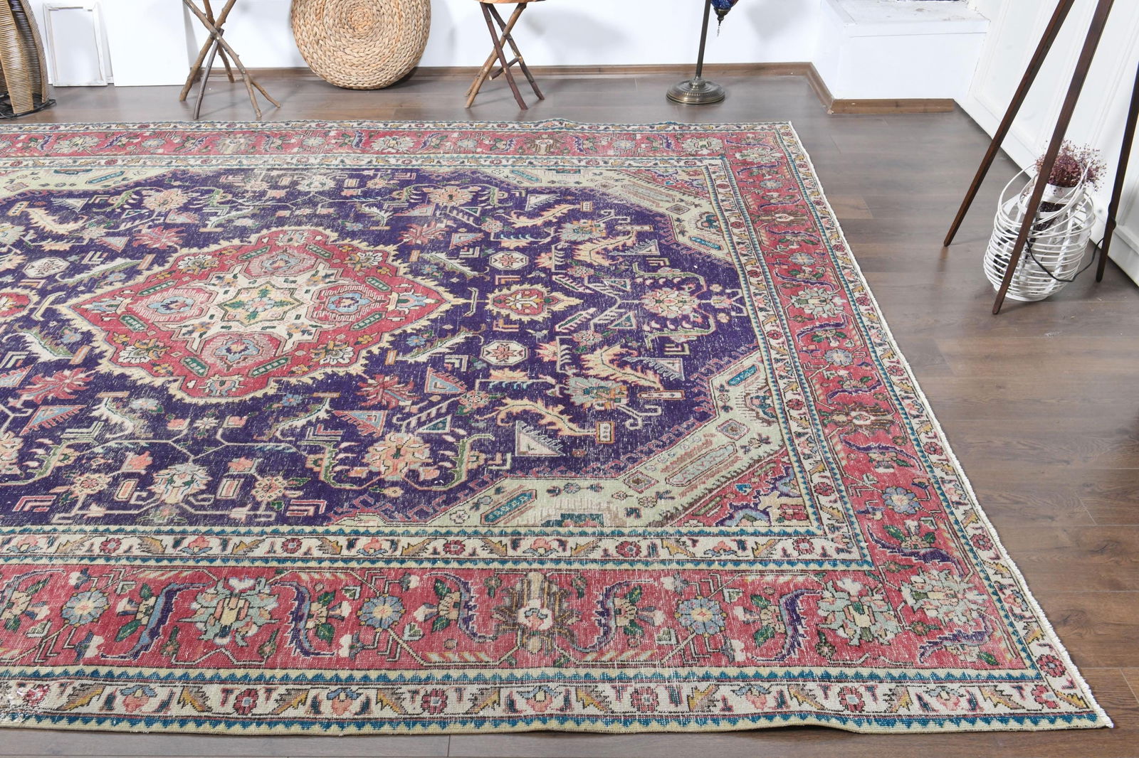 9'9x12'5 ft, PERSIAN OVERSIZED RUG - 4