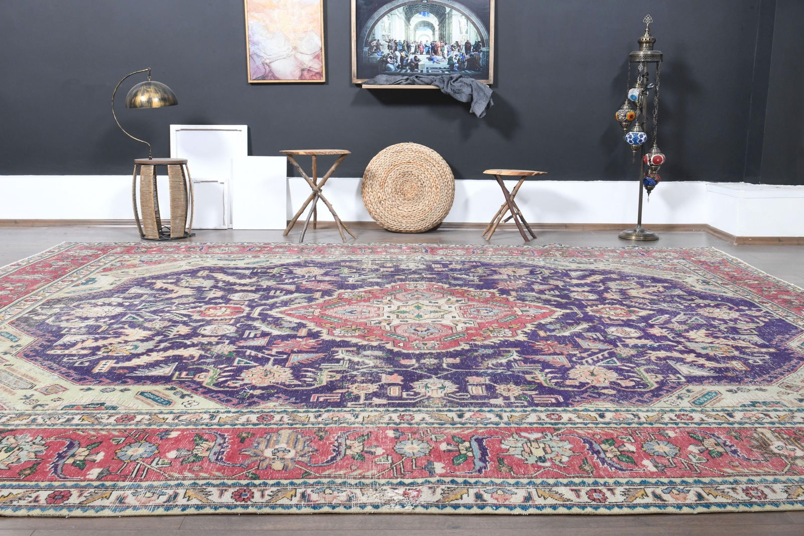 9'9x12'5 ft, PERSIAN OVERSIZED RUG - 9