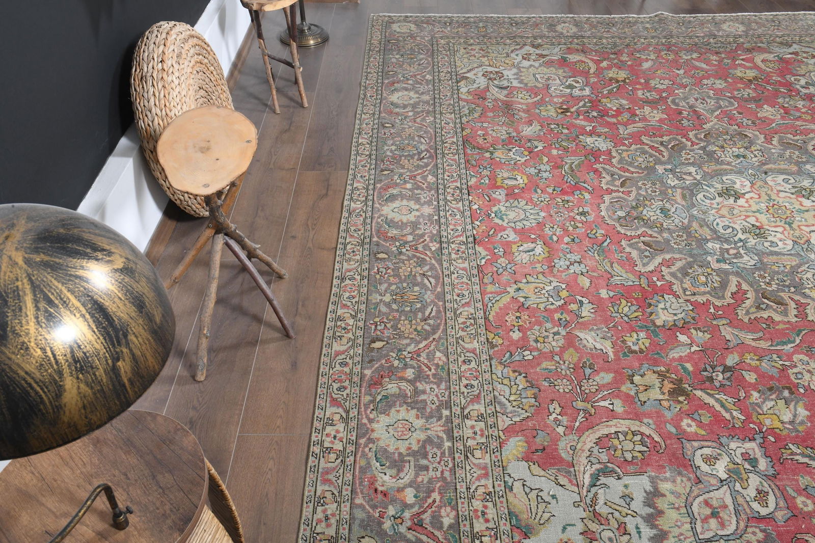 9'7x12'8 ft, PERSIAN OVERSIZED RUG - 2