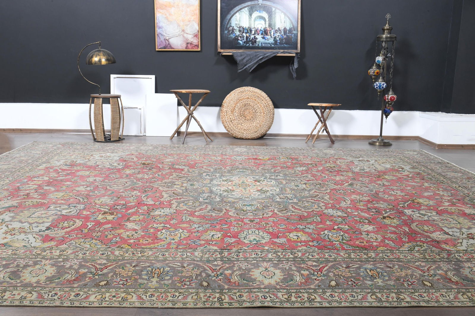 9'7x12'8 ft, PERSIAN OVERSIZED RUG - 9