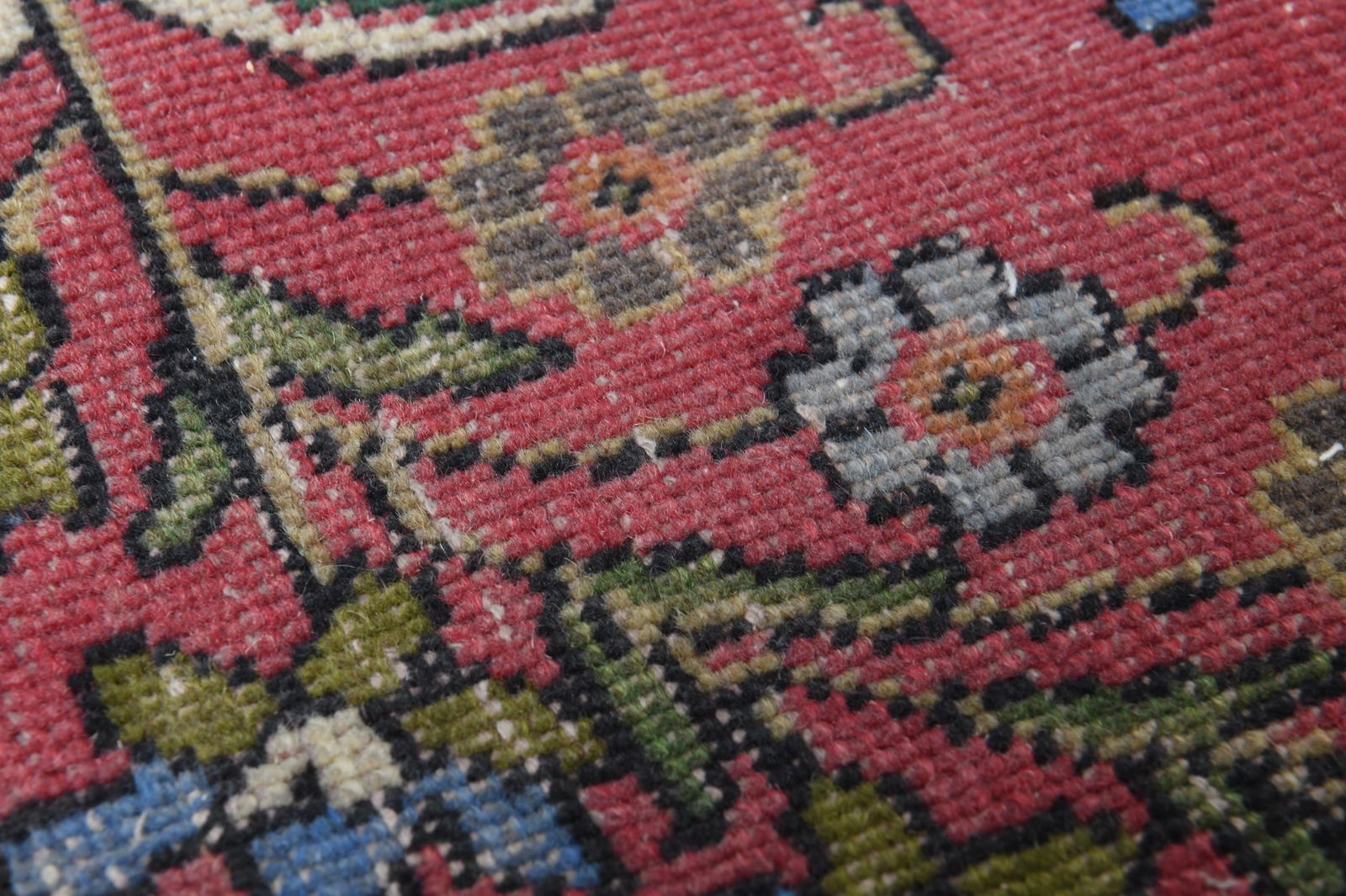 9'2x12'8 ft, VINTAGE TURKISH RUG - 6