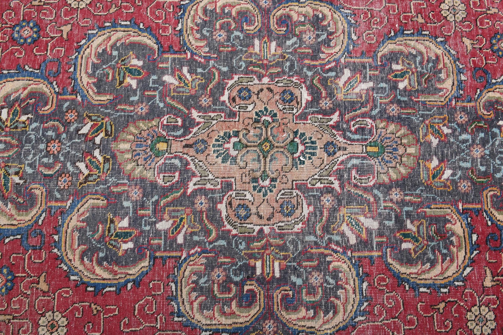 9'3x11'8 ft, PERSIAN MINIMALIST RUG - 2