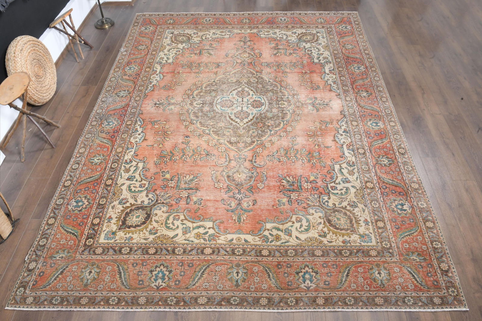 9'4x12'2 ft, VINTAGE PERSIAN RUG (1 of 9)