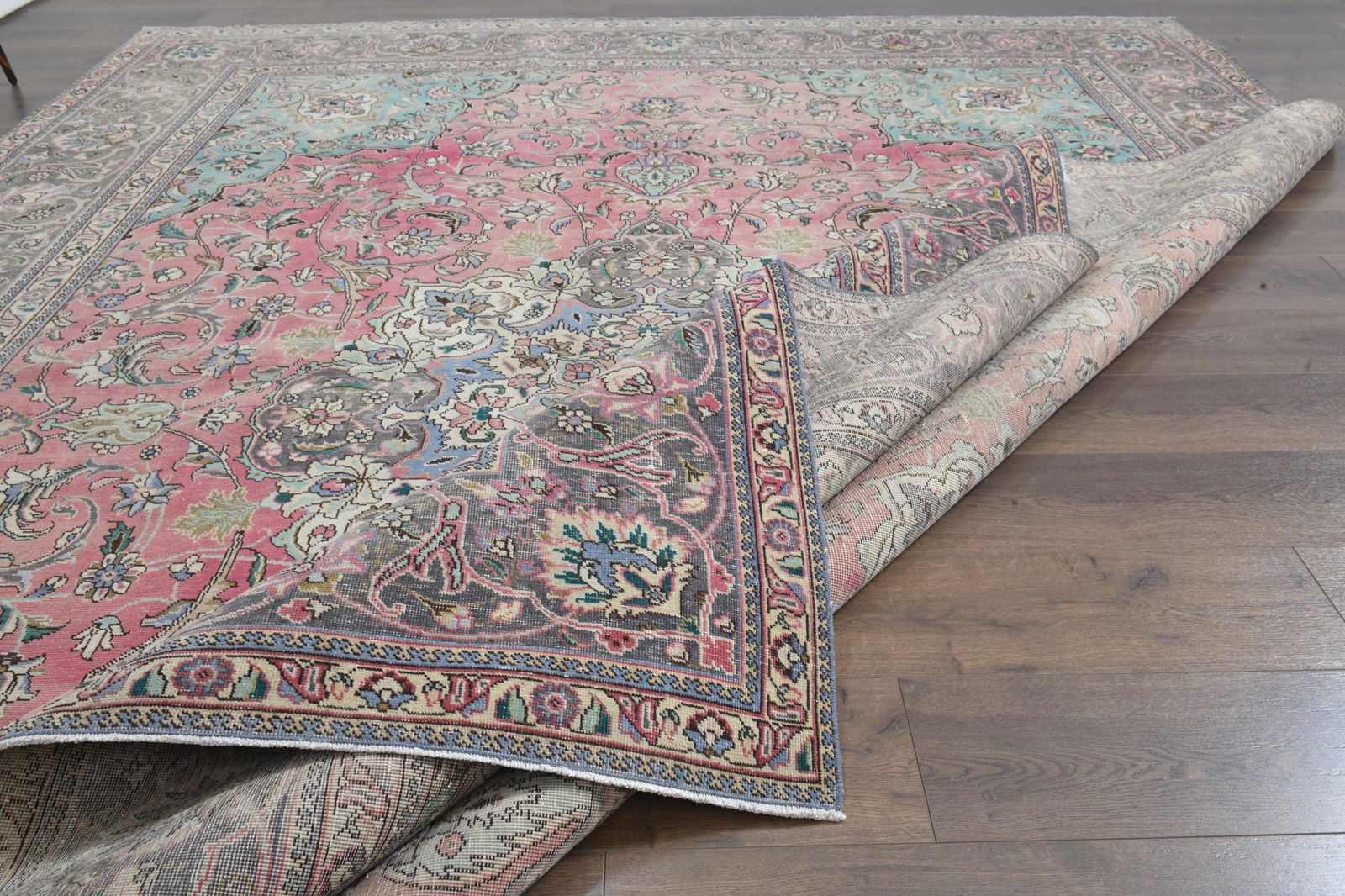 9.6x12.7 ft, PINK PALACE RUG - 5