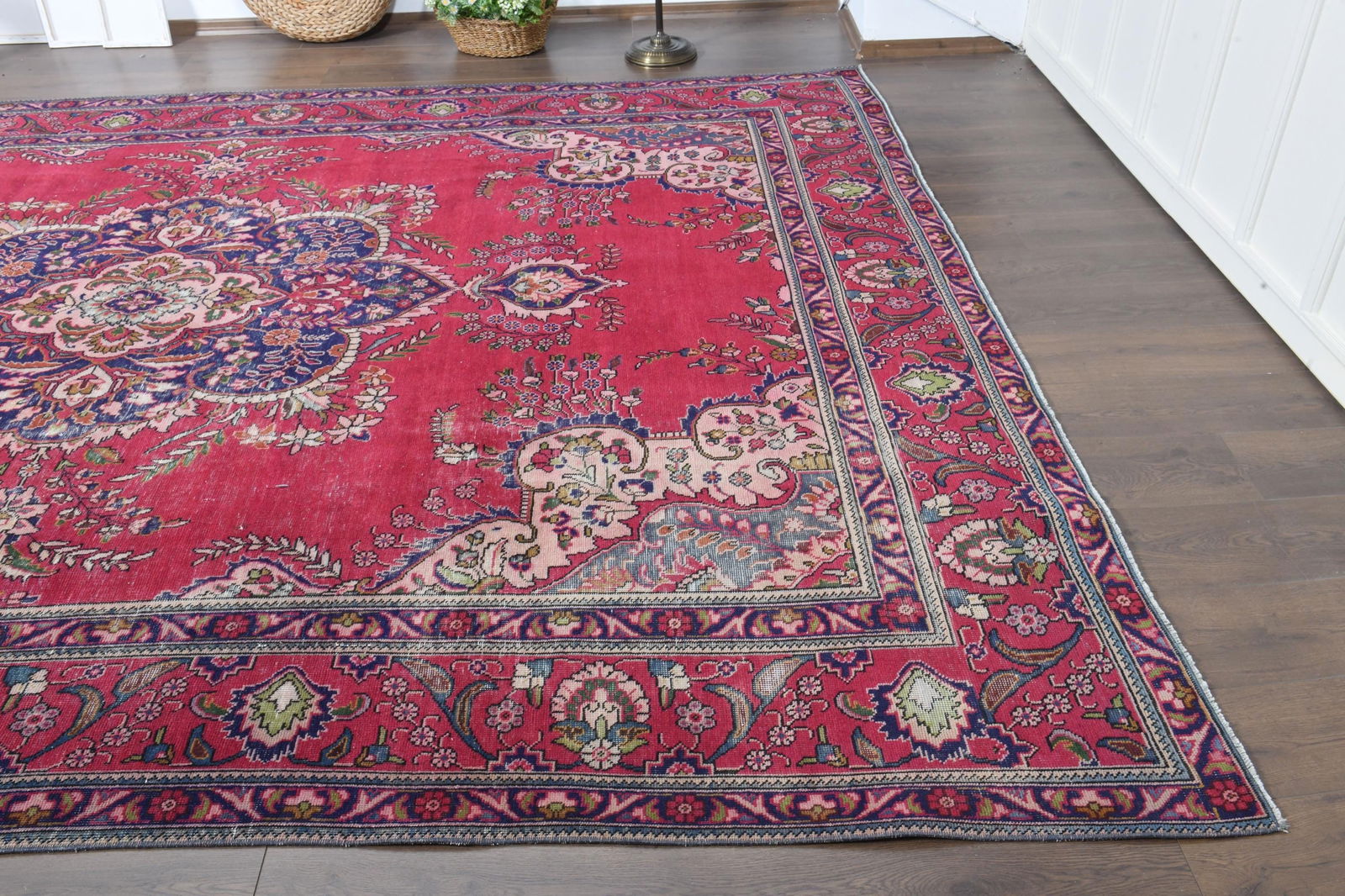9'3x13 ft, PERSIAN MINIMALIST RUG, Oversized - 6