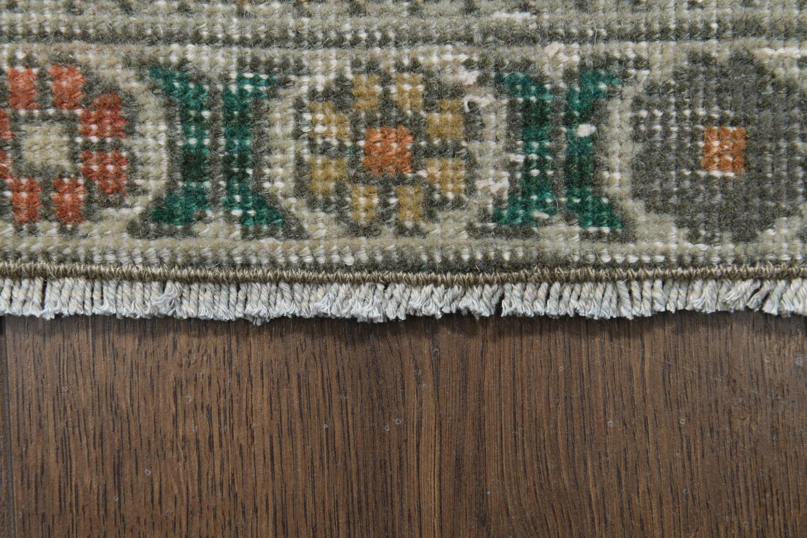 9'1x11'3 ft, ORANGE PERSIAN RUG - 2