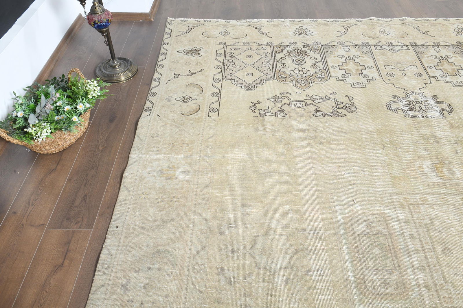 9'4x12'3 ft, OVERSIZED PERSIAN RUG - 8