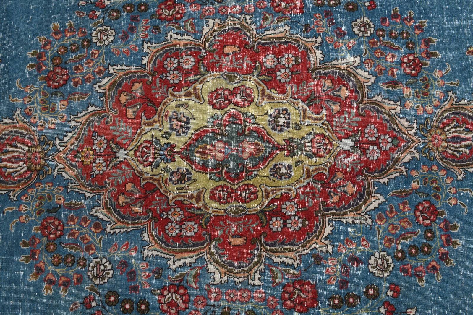 9x12'1 ft, BLUE MINIMALIST RUG - 7