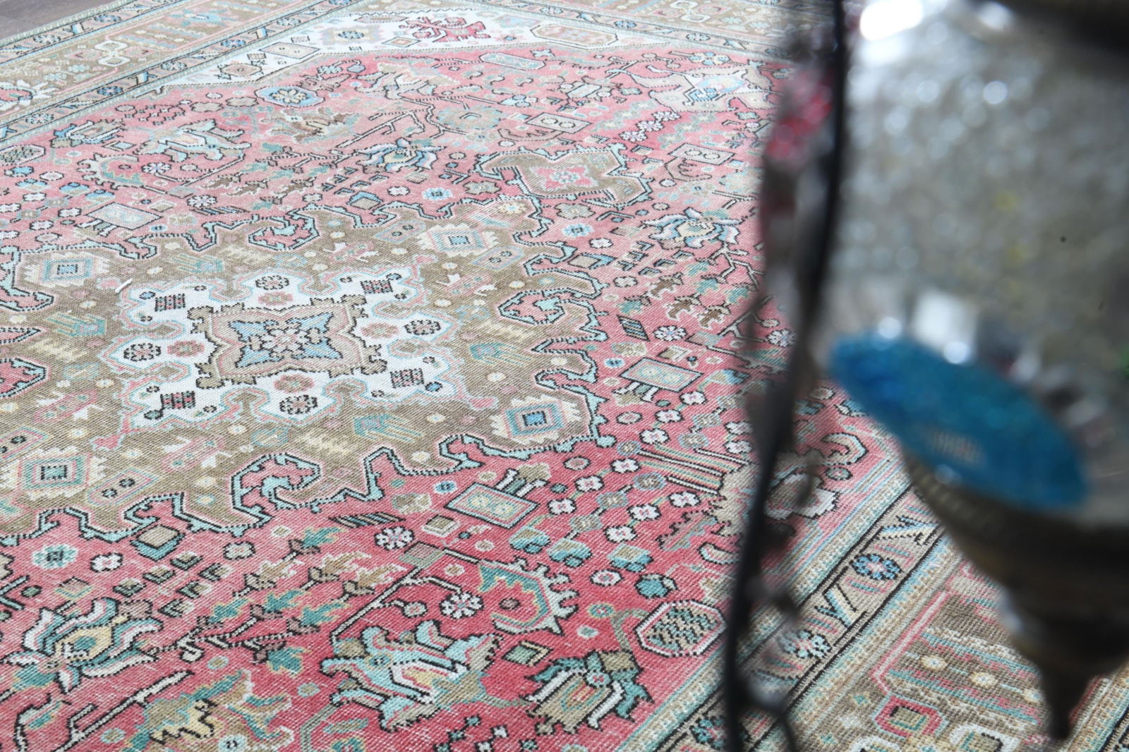 7.7x11 ft, OVERSIZED PINK BROWN - 8