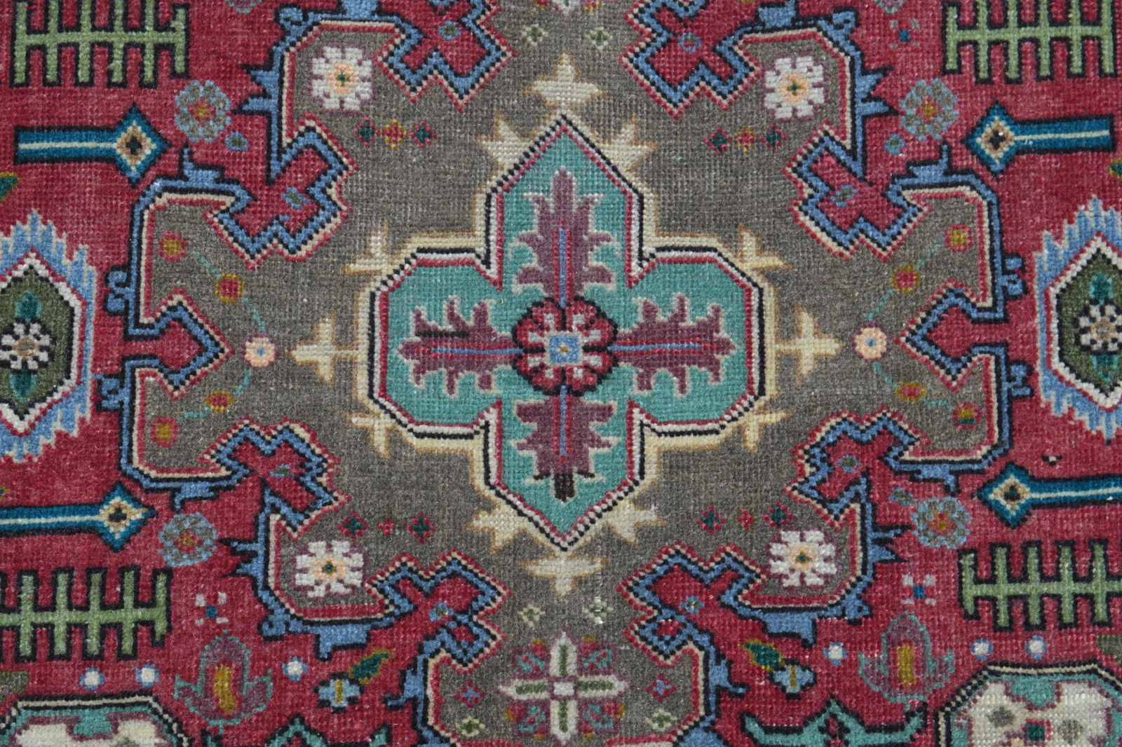 7'9x11'2 ft, OVERSIZED PERSIAN RUG - 4