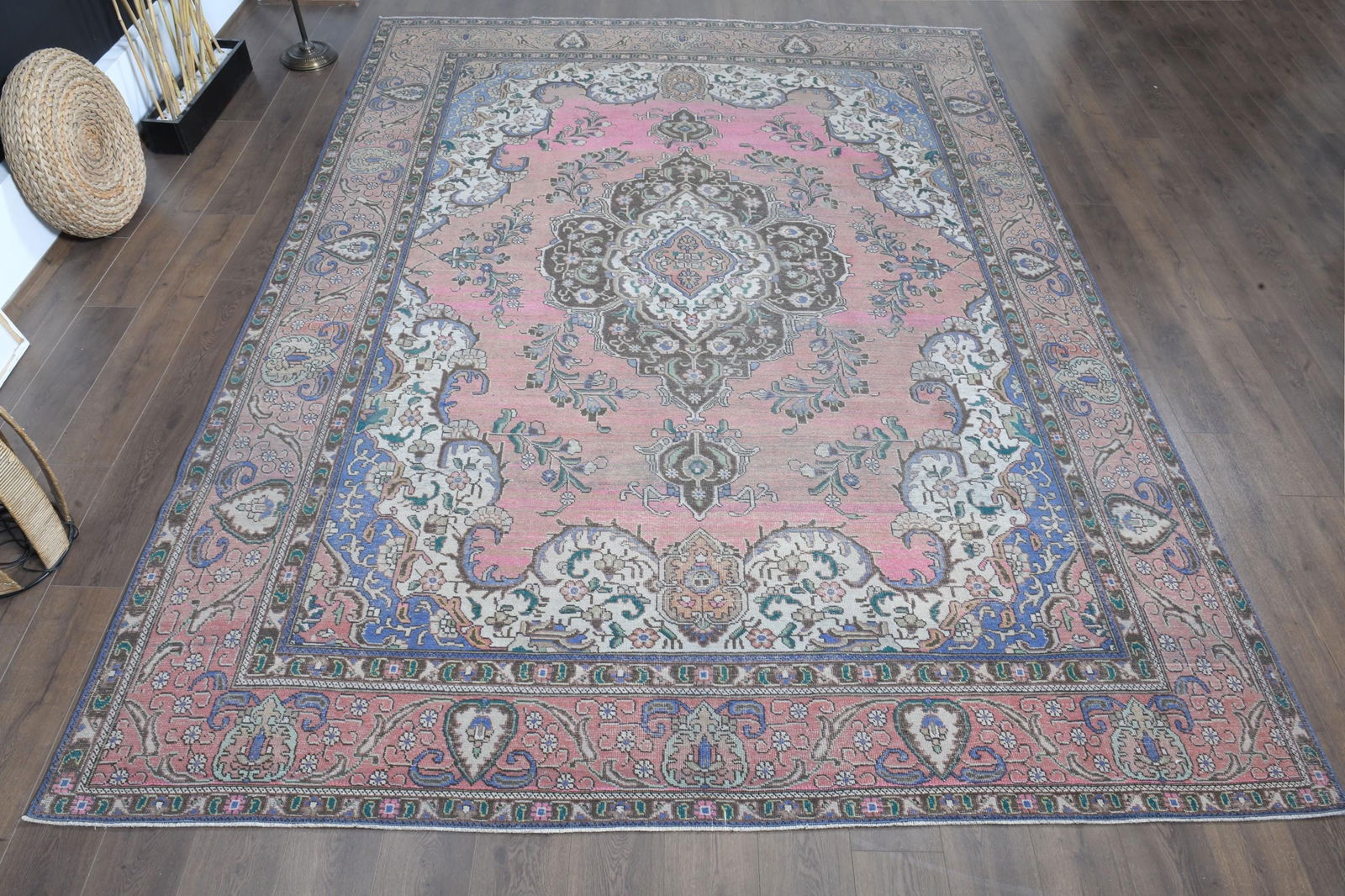 9'4x12'7 ft, PERSIAN COLORFUL RUG (1 of 9)
