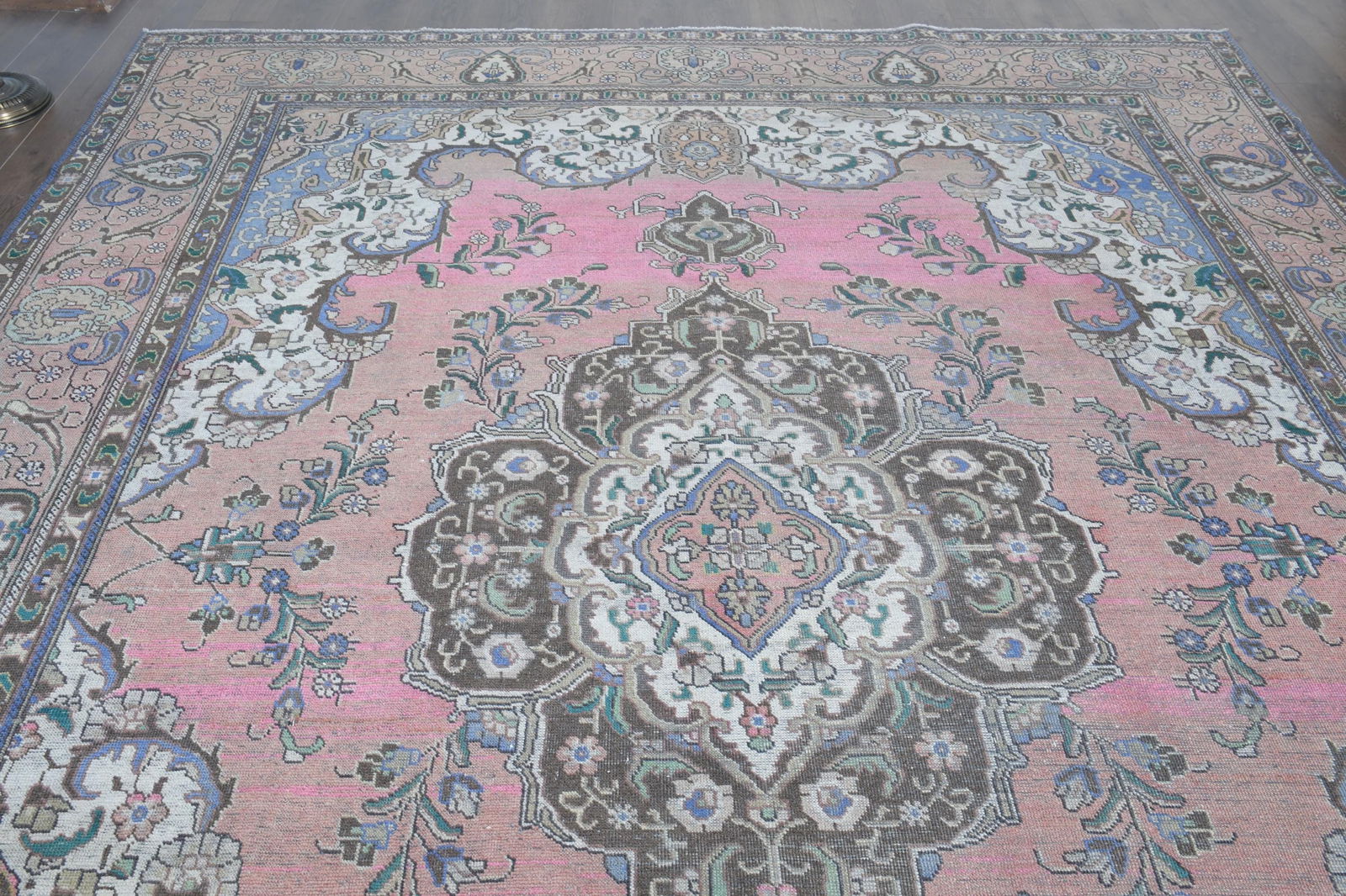 9'4x12'7 ft, PERSIAN COLORFUL RUG - 2