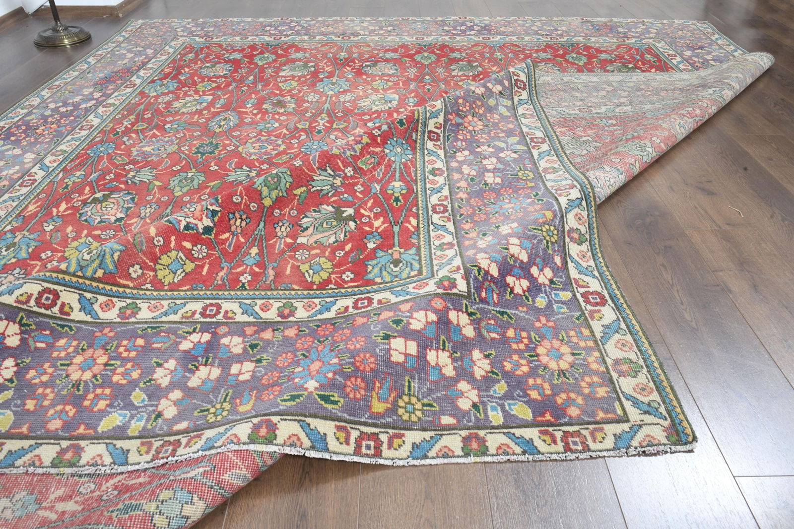 9'7x12'1 ft, VINTAGE PERSIAN RUG - 4