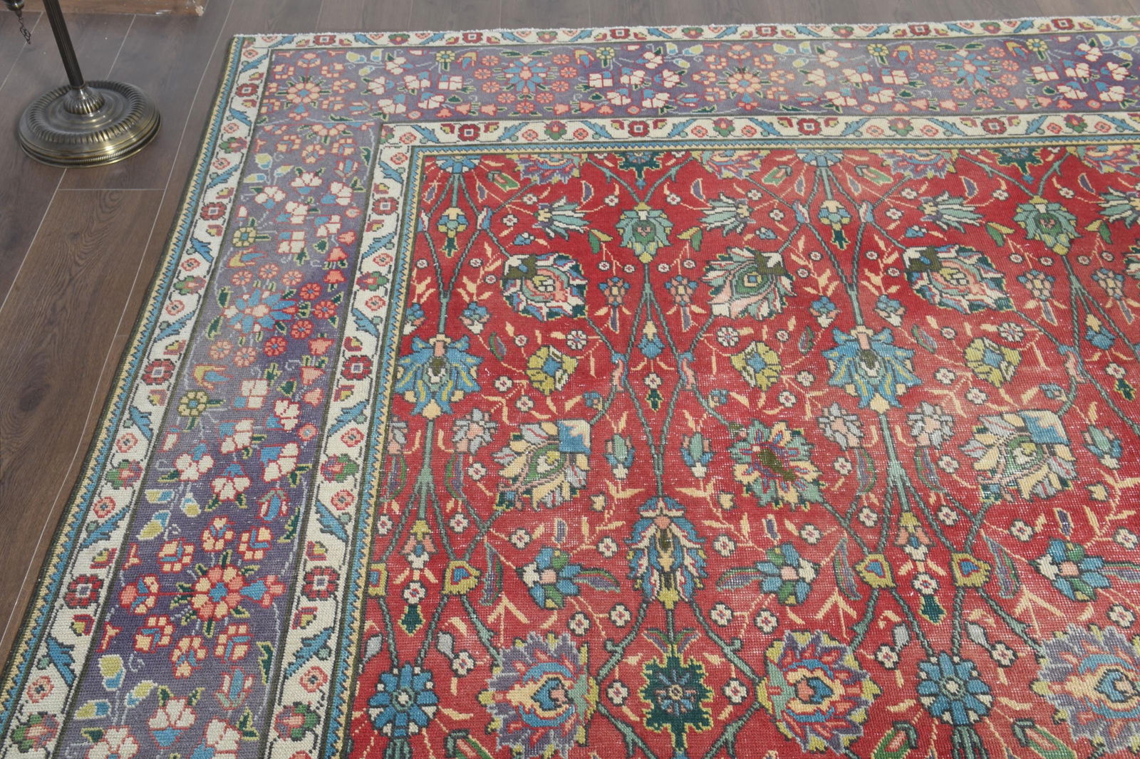9'7x12'1 ft, VINTAGE PERSIAN RUG - 5