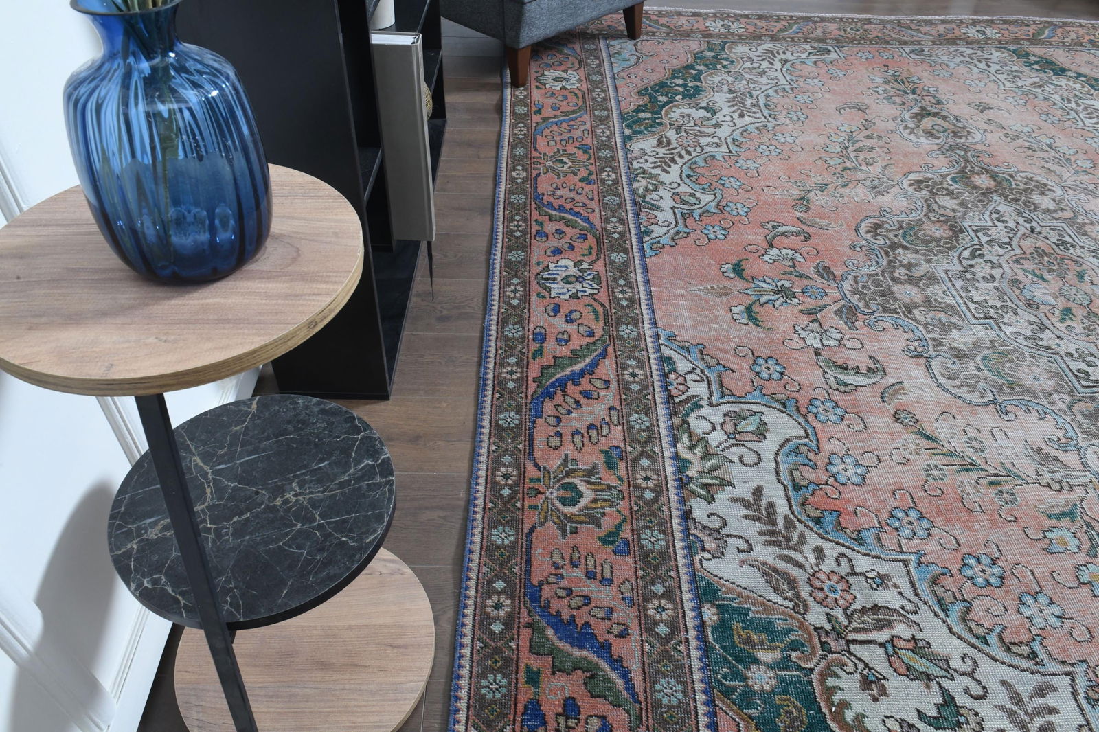 9'3x12'6 ft, PERSIAN DECOR, Vintage - 8