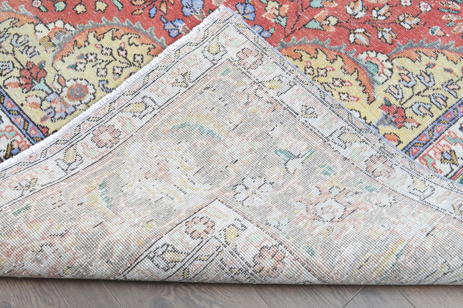 9'6x12'8 ft, ANTIQUE PERSIAN RUG - 3