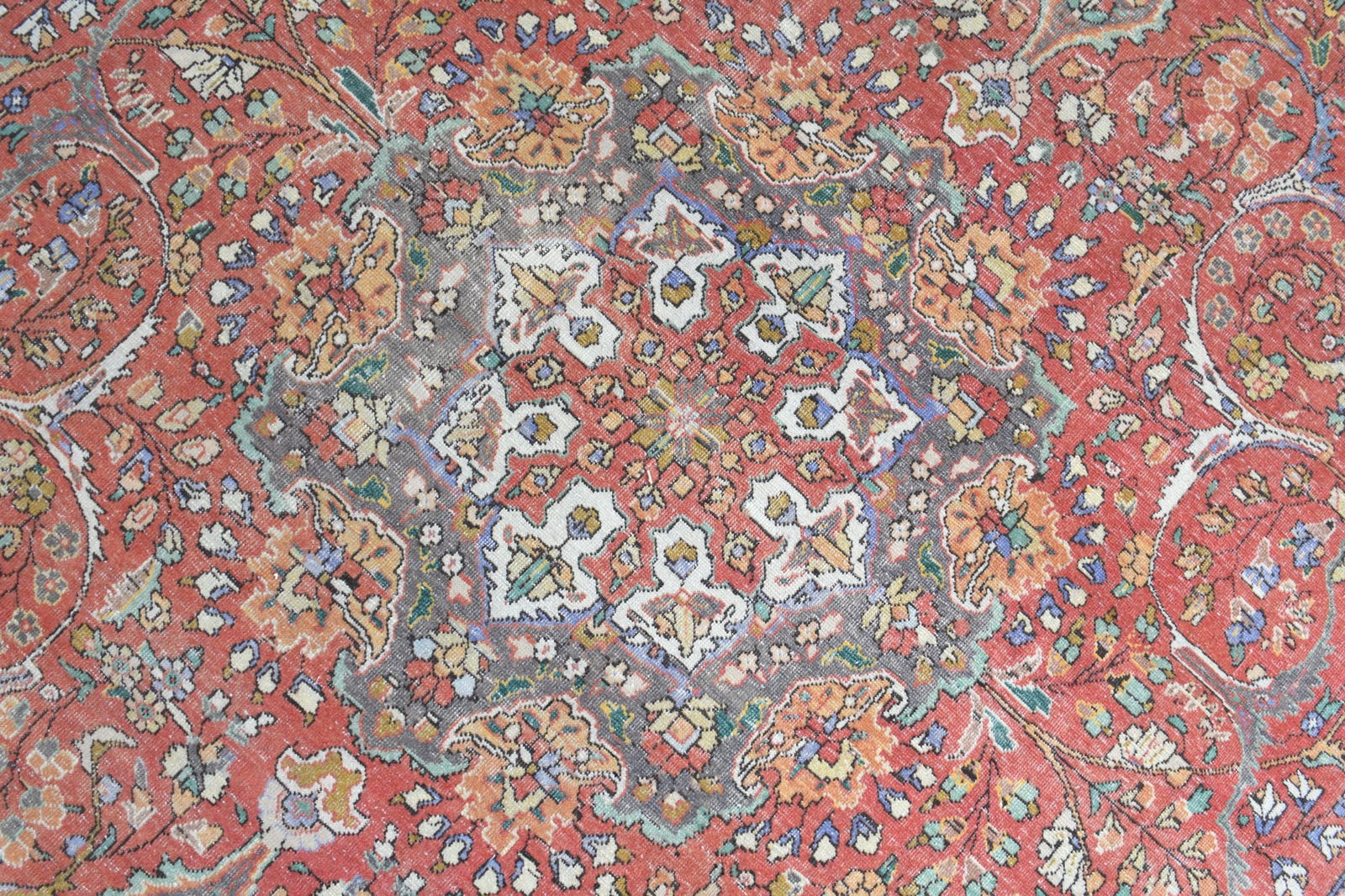 9'6x12'8 ft, ANTIQUE PERSIAN RUG - 4