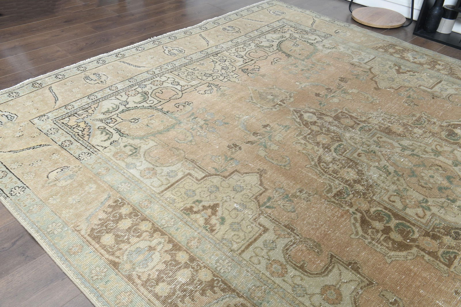 7'9x11'2 ft, VINTAGE PERSIAN RUG - 4