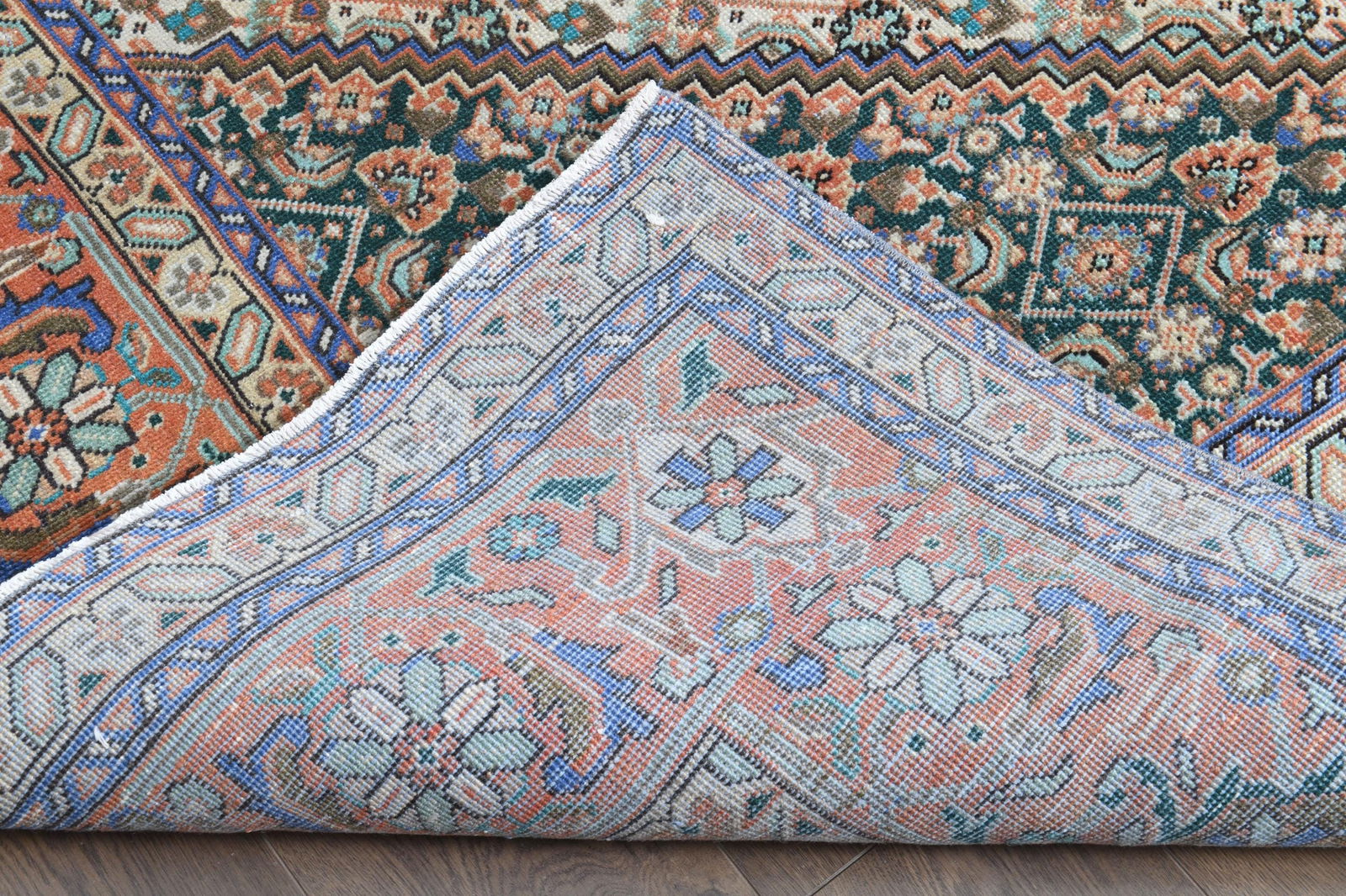 9'7x12'5 ft, VINTAGE PERSIAN RUG, Oversize - 4