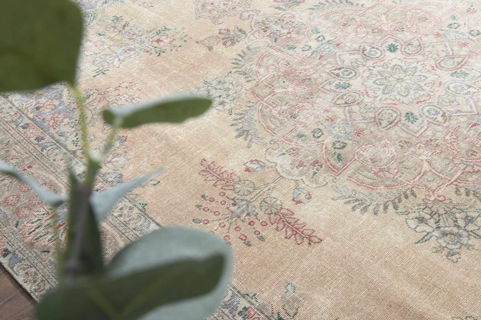 9'4x12'7 ft, VINTAGE HANDMADE RUG - 6