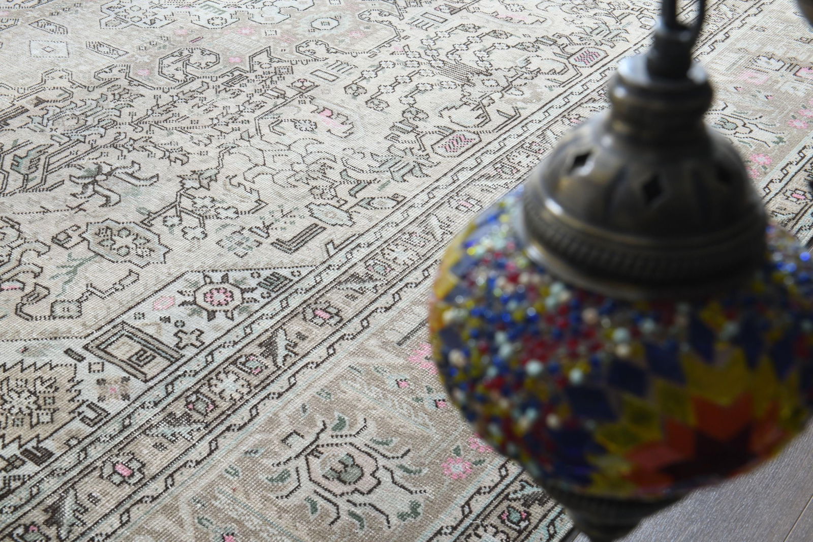 9'4x12'6 ft, PERSIAN OVERSIZED RUG - 7