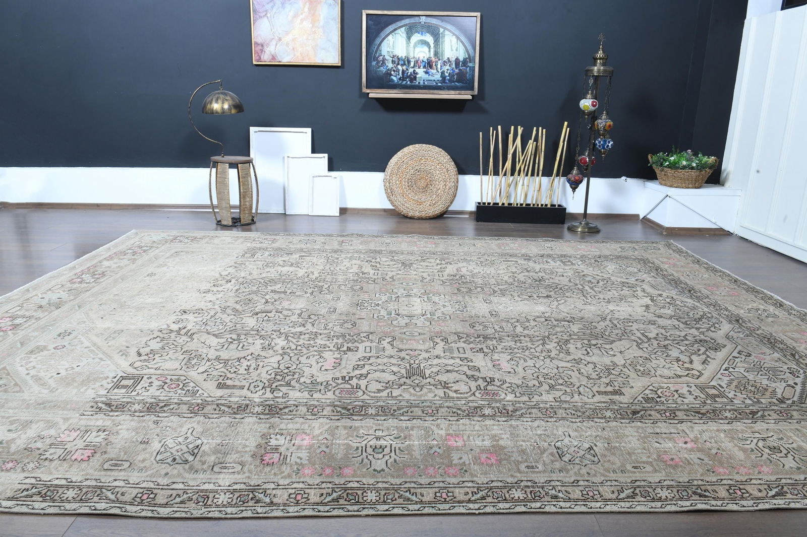9'4x12'6 ft, PERSIAN OVERSIZED RUG - 9