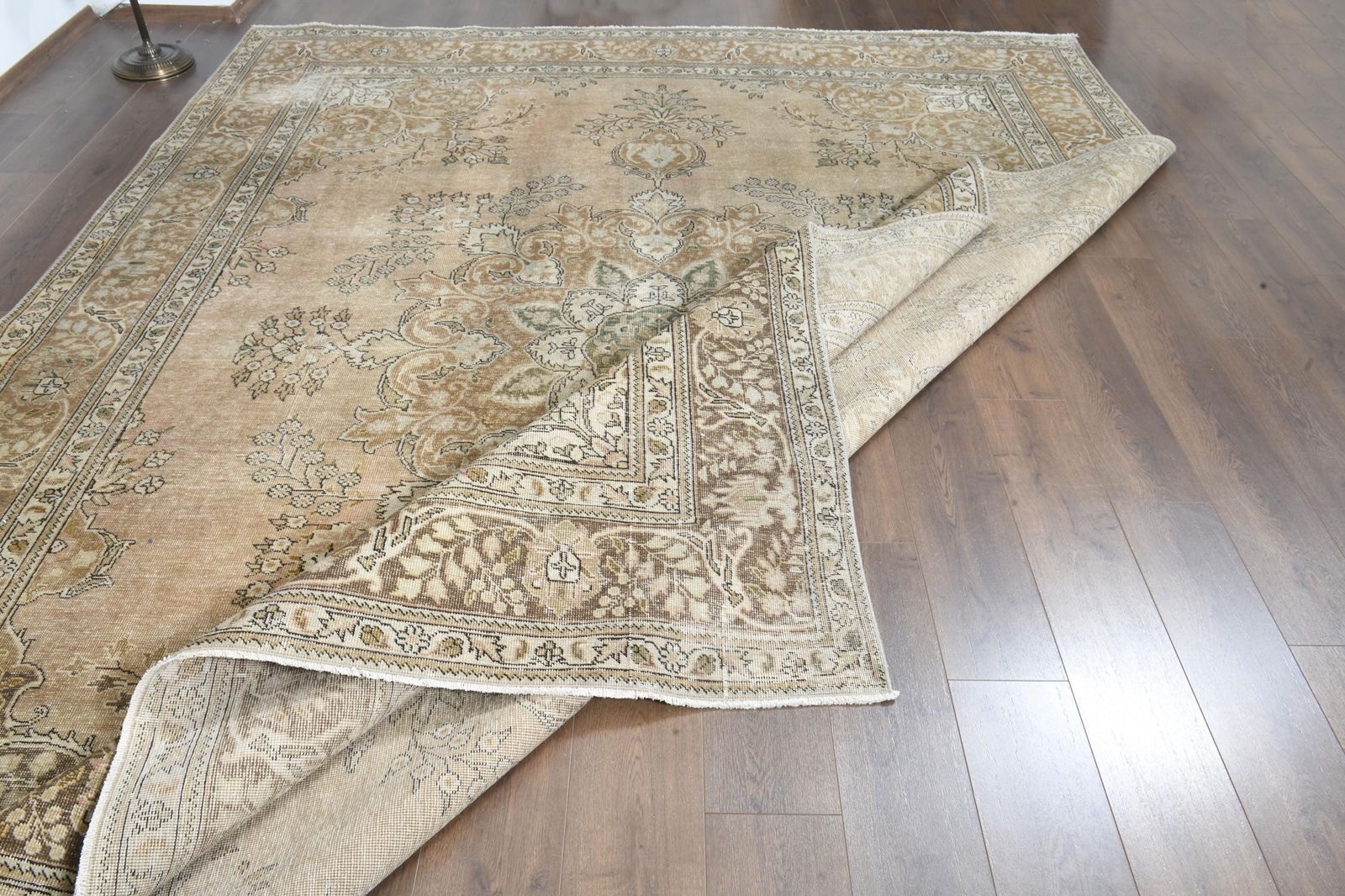 9'6x12'6 ft, OVERSIZED PERSIAN RUG, Minimalist Décor - 5