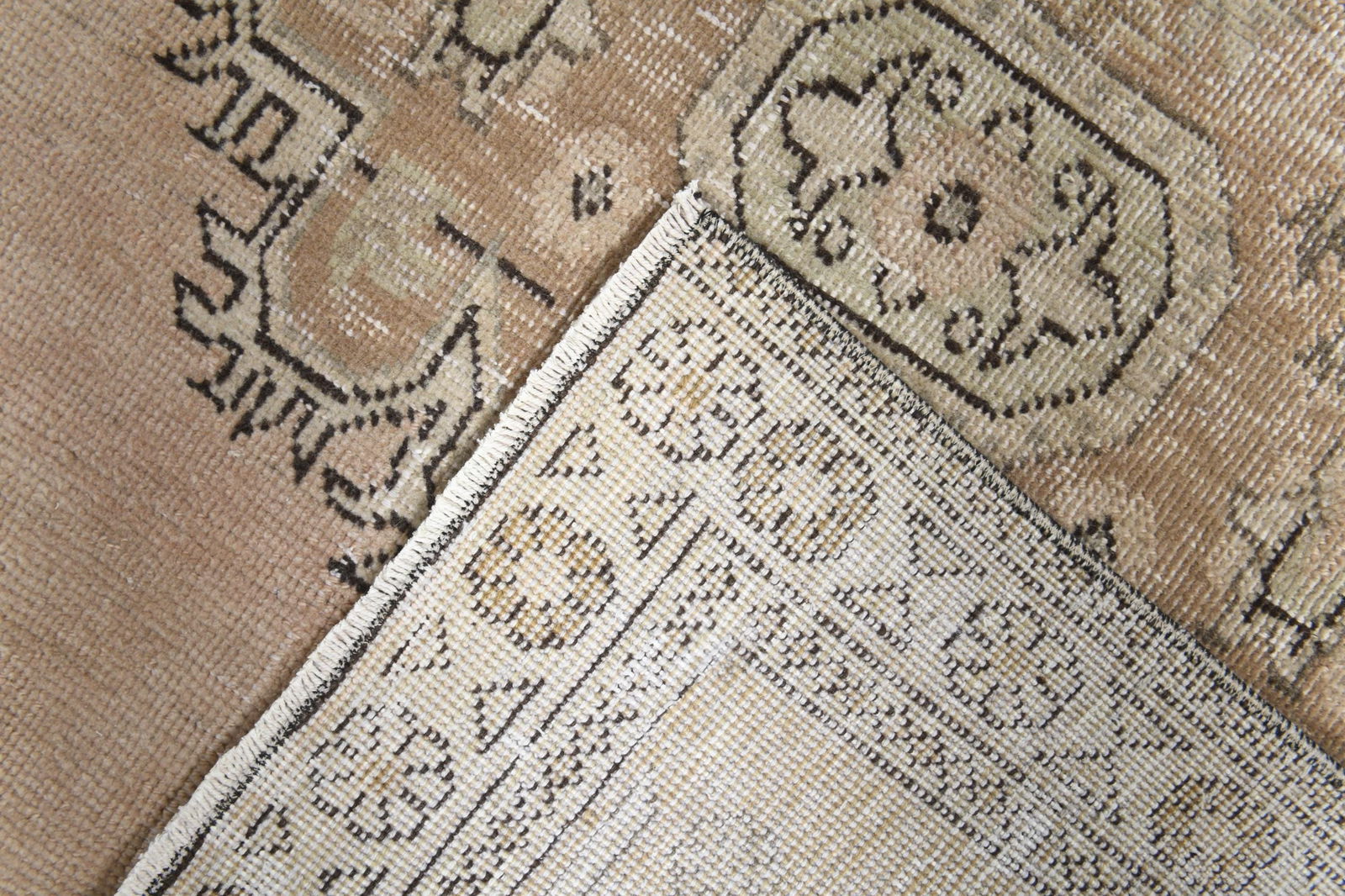 9'4x12'7 ft, OVERSIZED ORANGE BROWN, Minimalist Decor, Area - 7