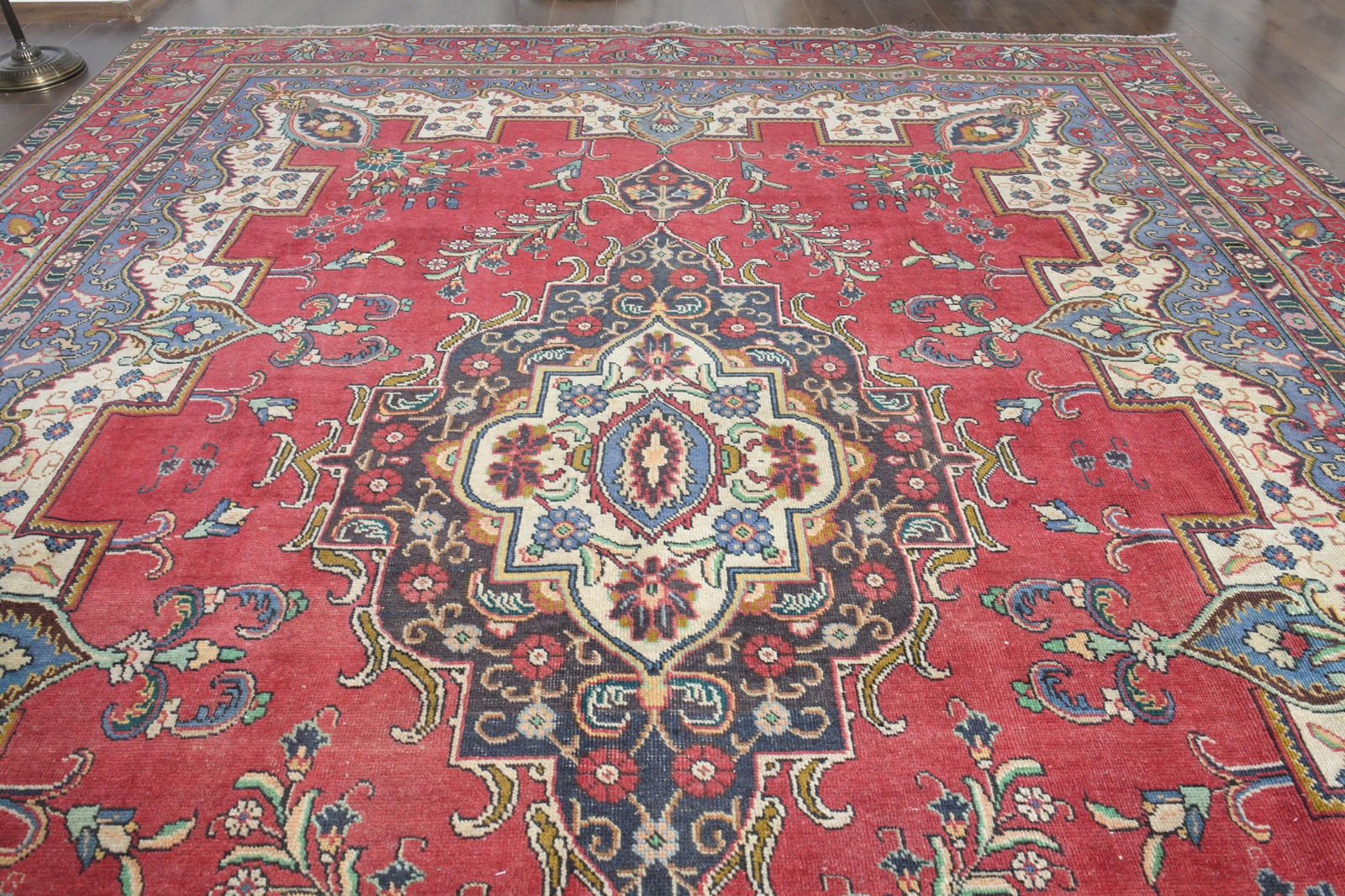 9'5x12'3 ft, OVERSIZED PERSIAN RUG, Minimalist Décor - 4