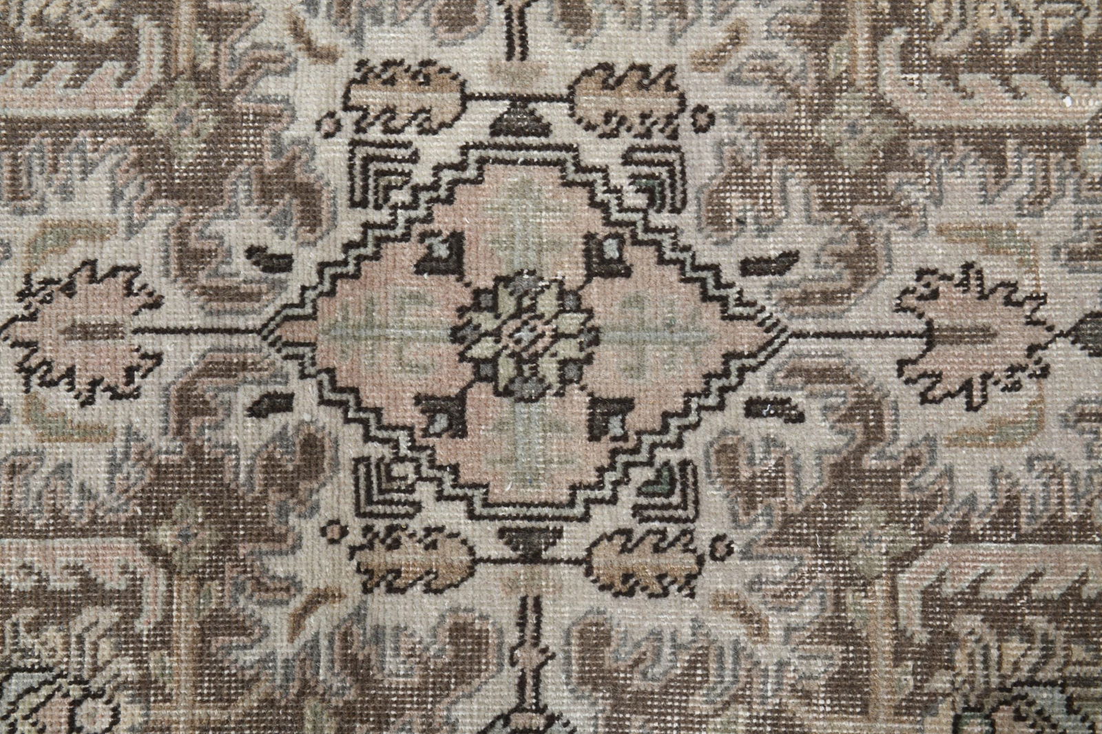 9'4x12'8 ft, PERSIAN MINIMALIST RUG, Oversized Antique - 5