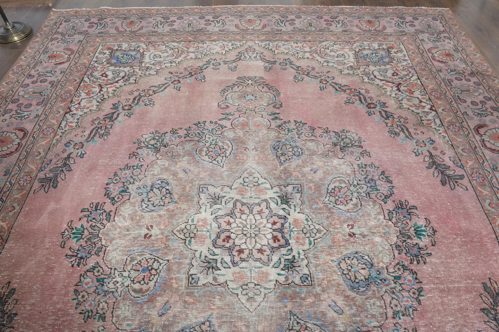 9'1x12'3 ft, OVERSIZED PERSIAN RUG, Living Room - 4