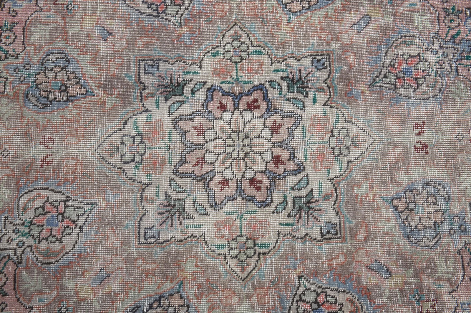 9'1x12'3 ft, OVERSIZED PERSIAN RUG, Living Room - 6