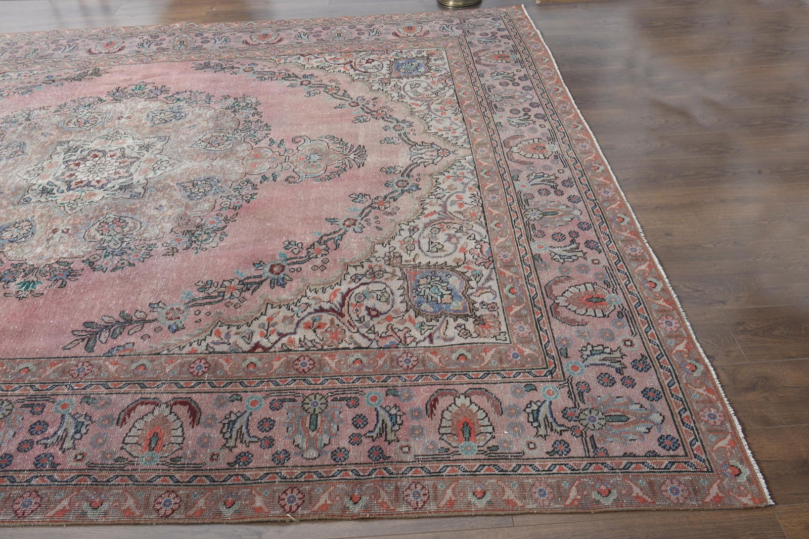 9'1x12'3 ft, OVERSIZED PERSIAN RUG, Living Room - 8