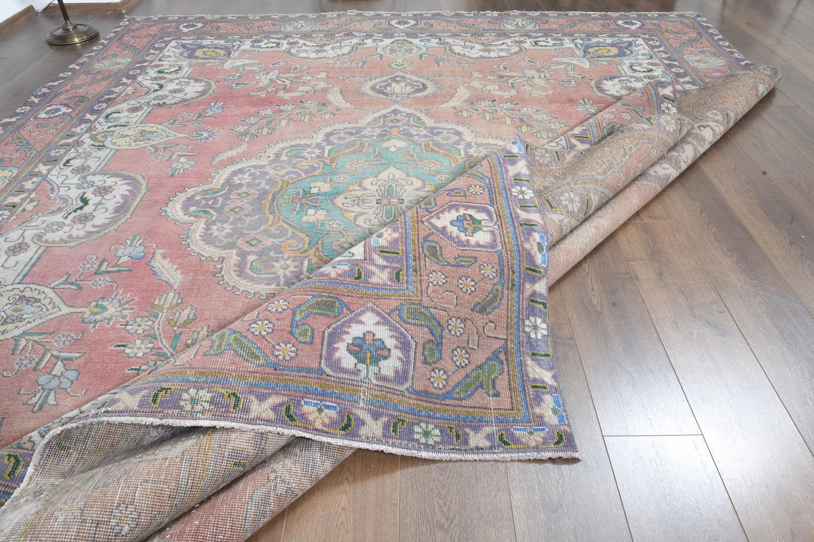 10'1x12'4 ft, OVERSIZED PERSIAN RUG, Living Room - 5