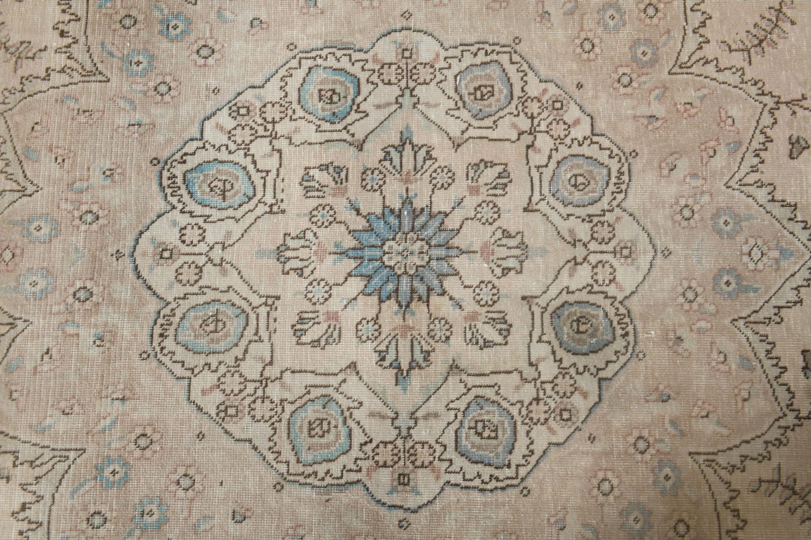 9'5x12'6 ft, OVERSIZED BEIGE BROWN, Minimalist - 6