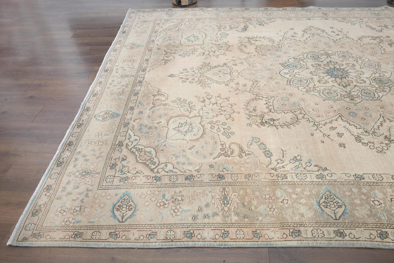 9'5x12'6 ft, OVERSIZED BEIGE BROWN, Minimalist - 8